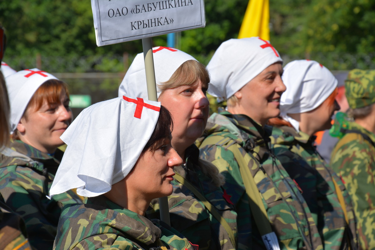 В Могилеве прошли областные соревнования санитарных дружин