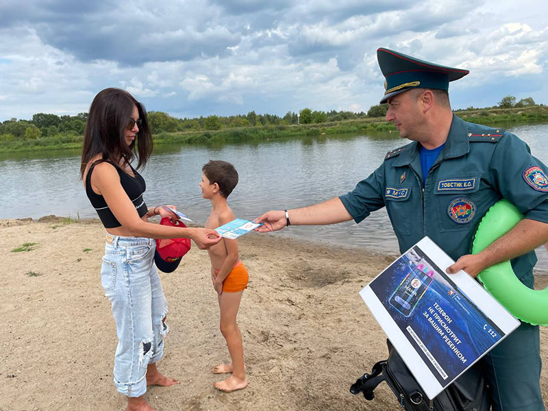 «Будь рядом с ребенком!»: профилактические рейды по водоемам проходят в Бобруйске