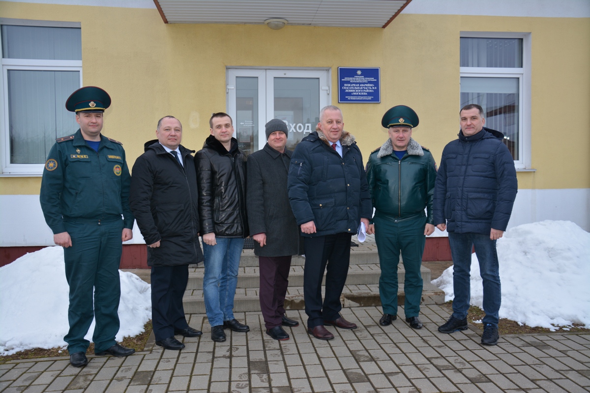 Делегация МЧС России посетила Могилевскую область