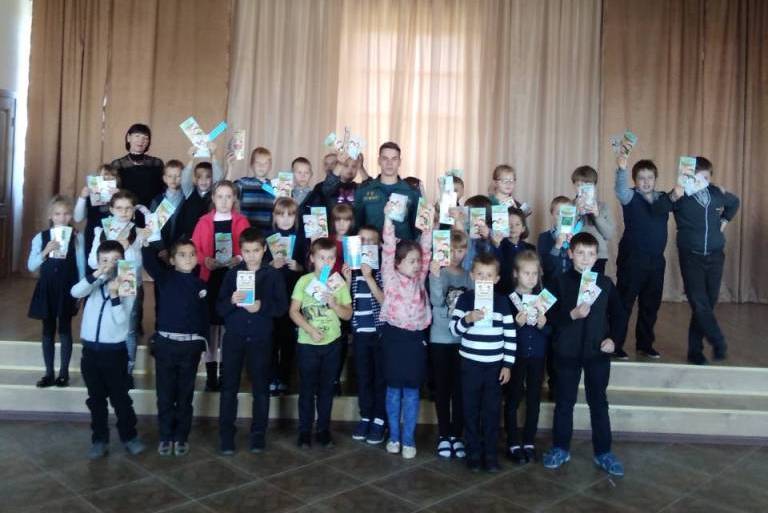 В Шкловском районе продолжается акция «Молодежь за безопасность!»