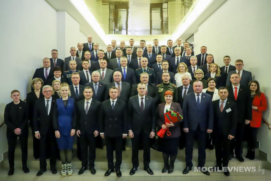 Первая сессия областного Совета депутатов двадцать девятого созыва прошла в Могилеве