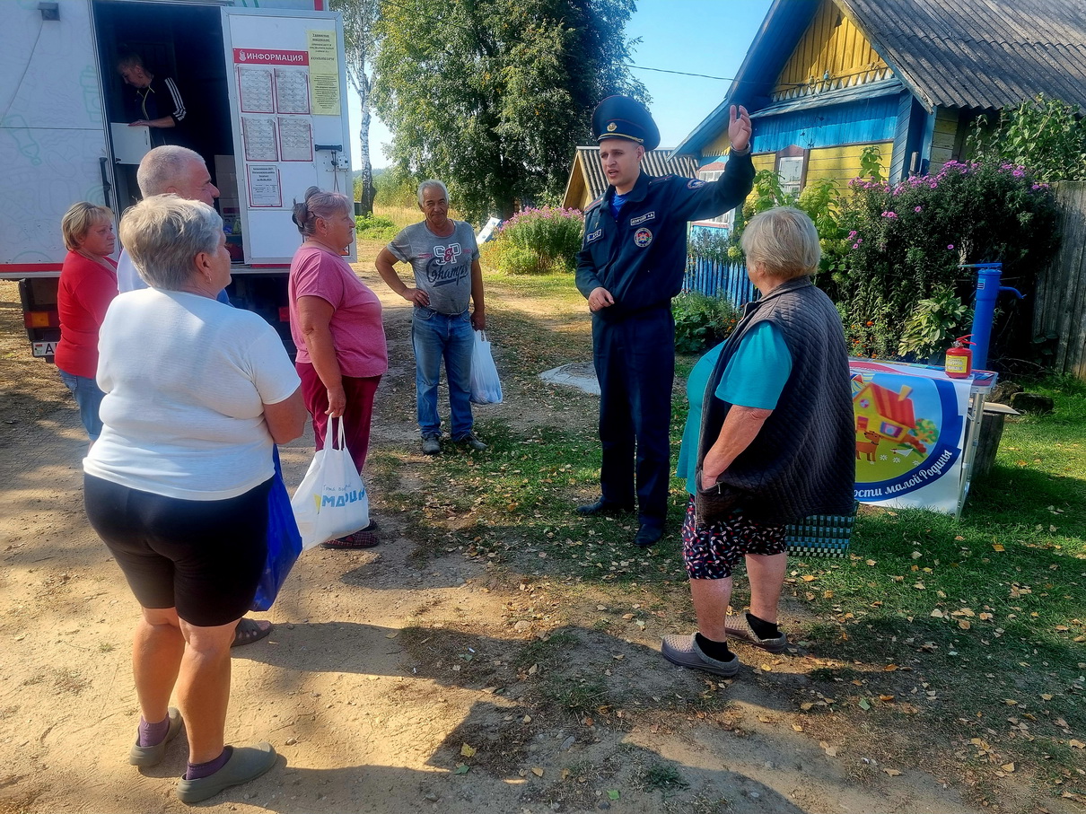 «Автолавка безопасности». Белыничи