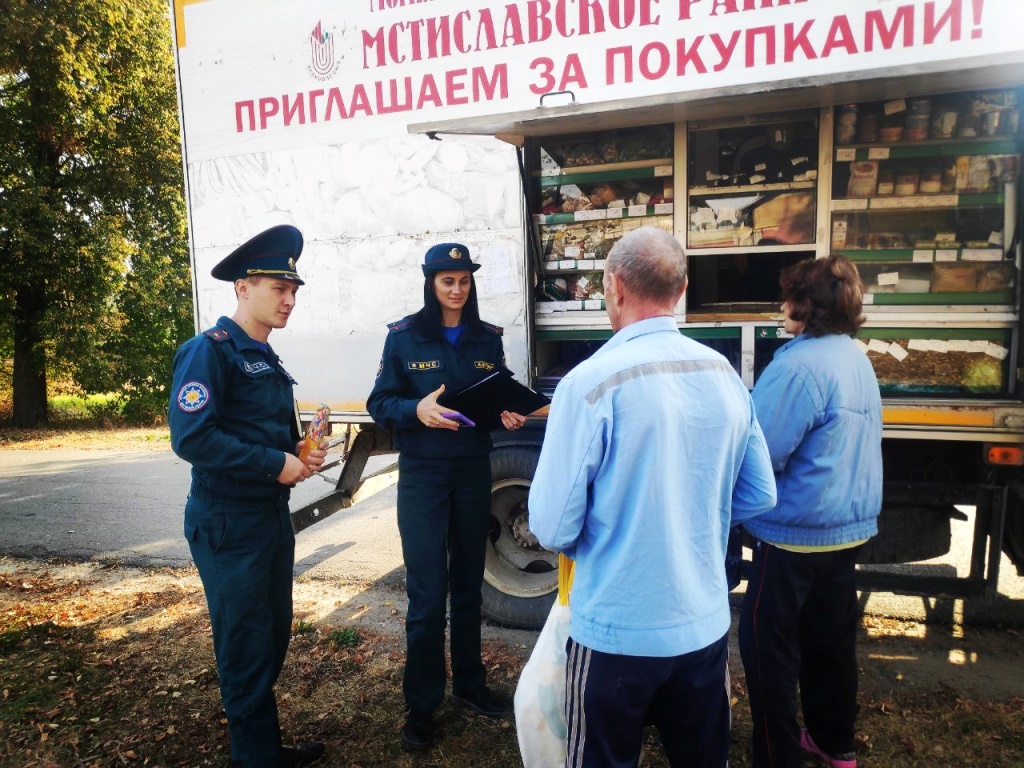 С заботой о безопасности пожилых граждан. Мстиславль