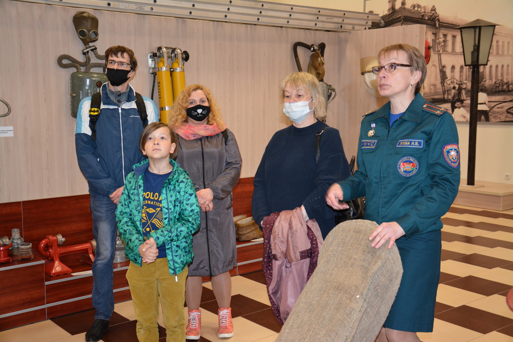 Могилевские спасатели приняли участие в «Ночи музеев»